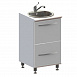 Тумба М1 с системой сортировки отходов ножках с фурнитурой Люкс