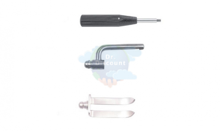 Ретрактор ламинэктомический Caspar, комплект: 5 лезвий, с крючком
